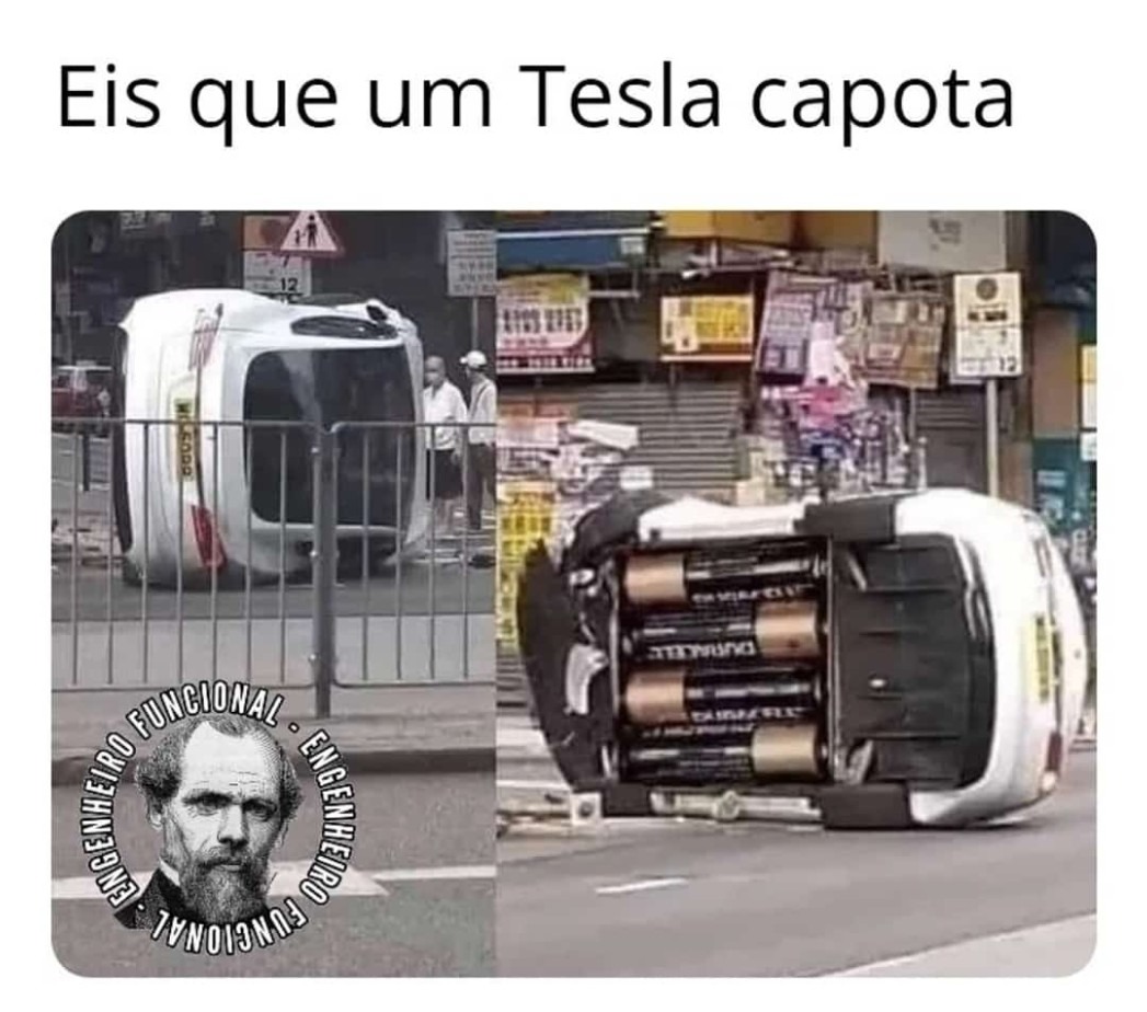 Tesla Duracell - meme