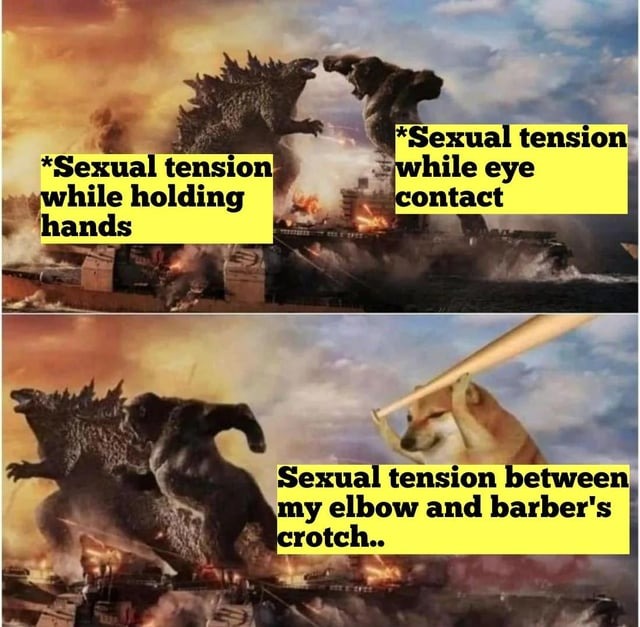Sexual tension meme