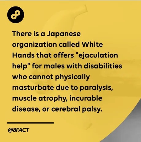 The Japanese White hands organization - meme