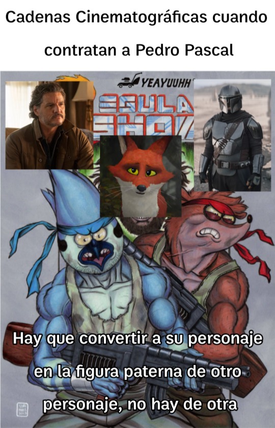Que God Pedro Pascal - meme