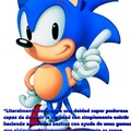 Sonic es literalmente el personaje que menos amenazante se ve y literalmente es capaz de destruir cosas con un poco de su poder
