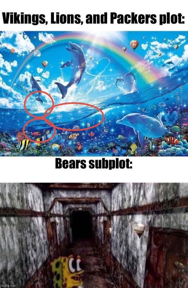 Lions vs Bears meme