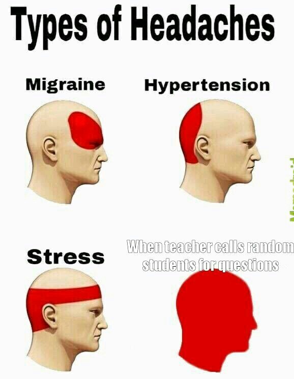 The best types of headaches memes :) Memedroid