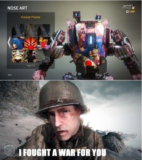 Does anybody actually have this Titanfall skin? - meme
