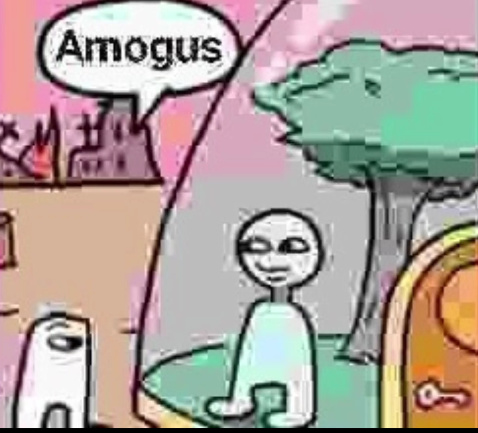 amogus ( ͡° ͜ʖ ͡°) - meme