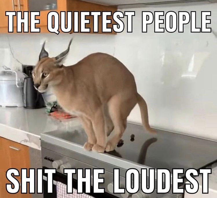 Le quiet people - meme