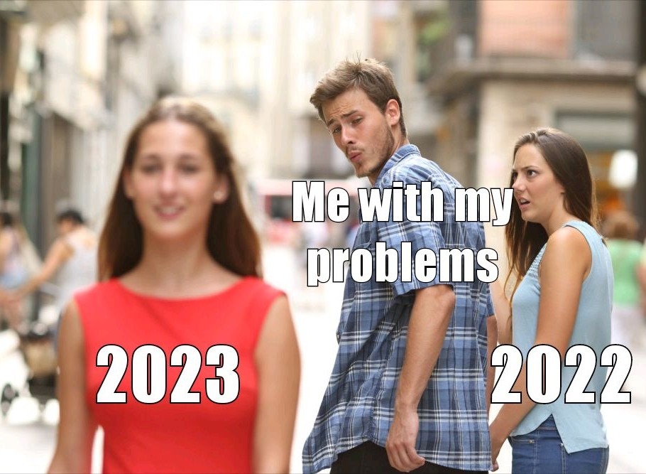 Good bye 2022 - meme