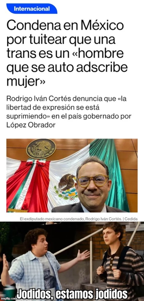 Condena en México - meme