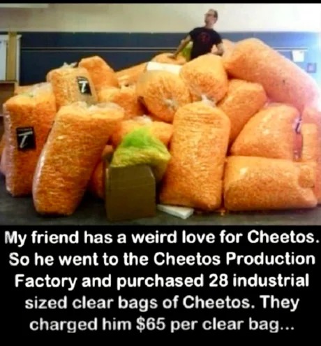 Cheetos dude - meme