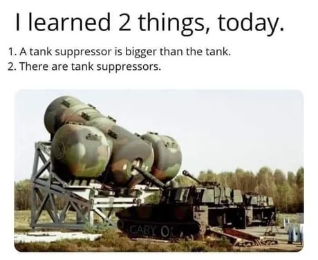 Tank suppressors - meme