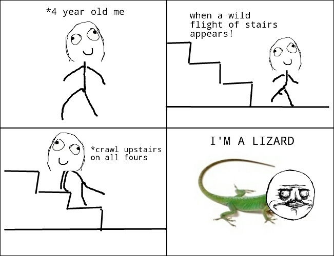 Me lizardsta - meme