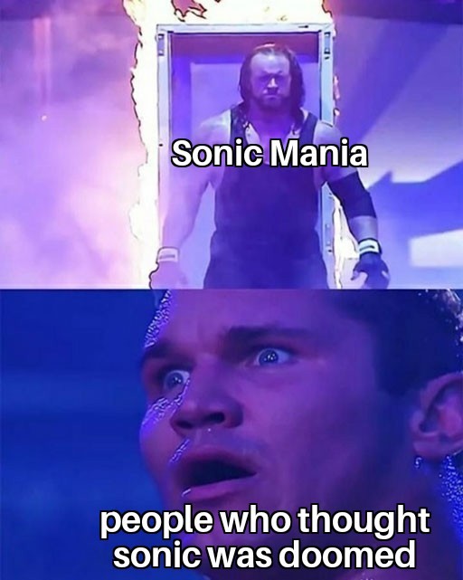 Sonic mania - meme