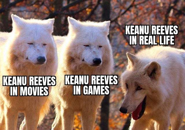 Keanu is a nice guy - meme