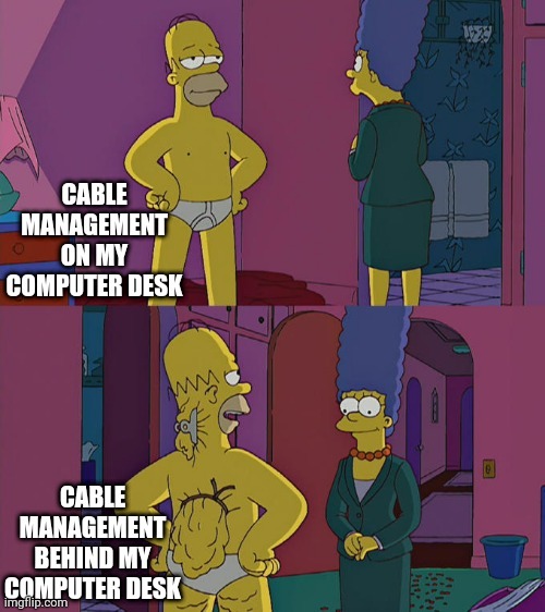 Cable management - meme