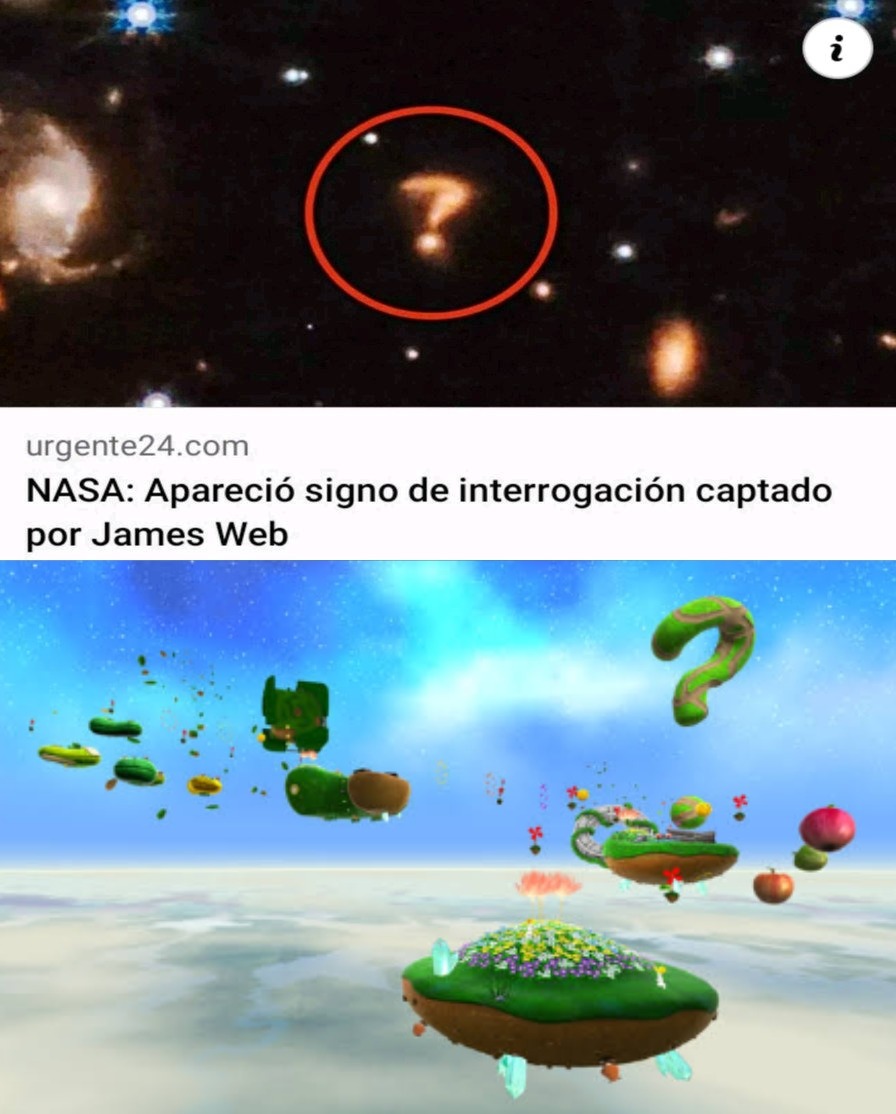 Super Mario Galaxy, es real! - meme