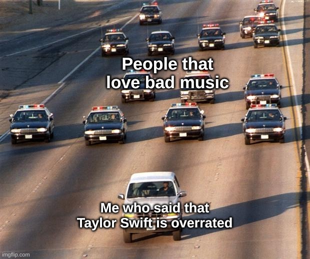 her songs are not that good - meme