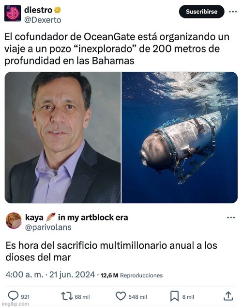 Un sacrificio al año - meme