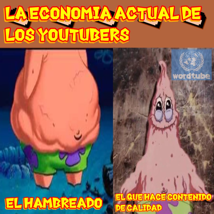 Nose yo, pero asi veo a los de 100k que piden suscriptores y visitas - meme