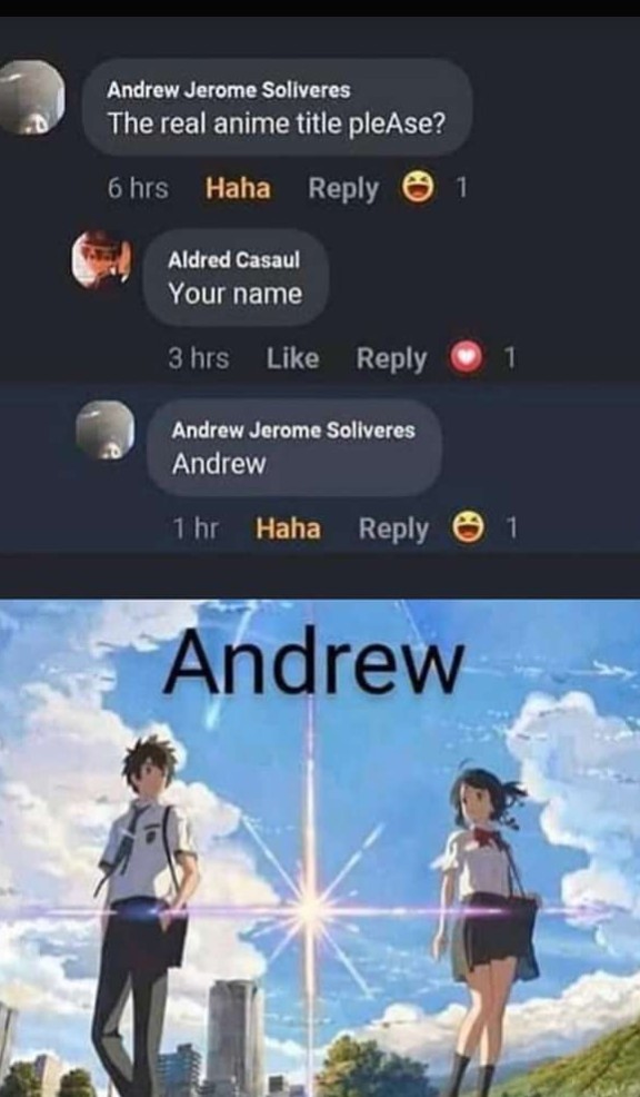 Andrew - meme