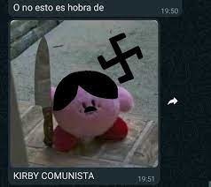 Kirby es communists - meme