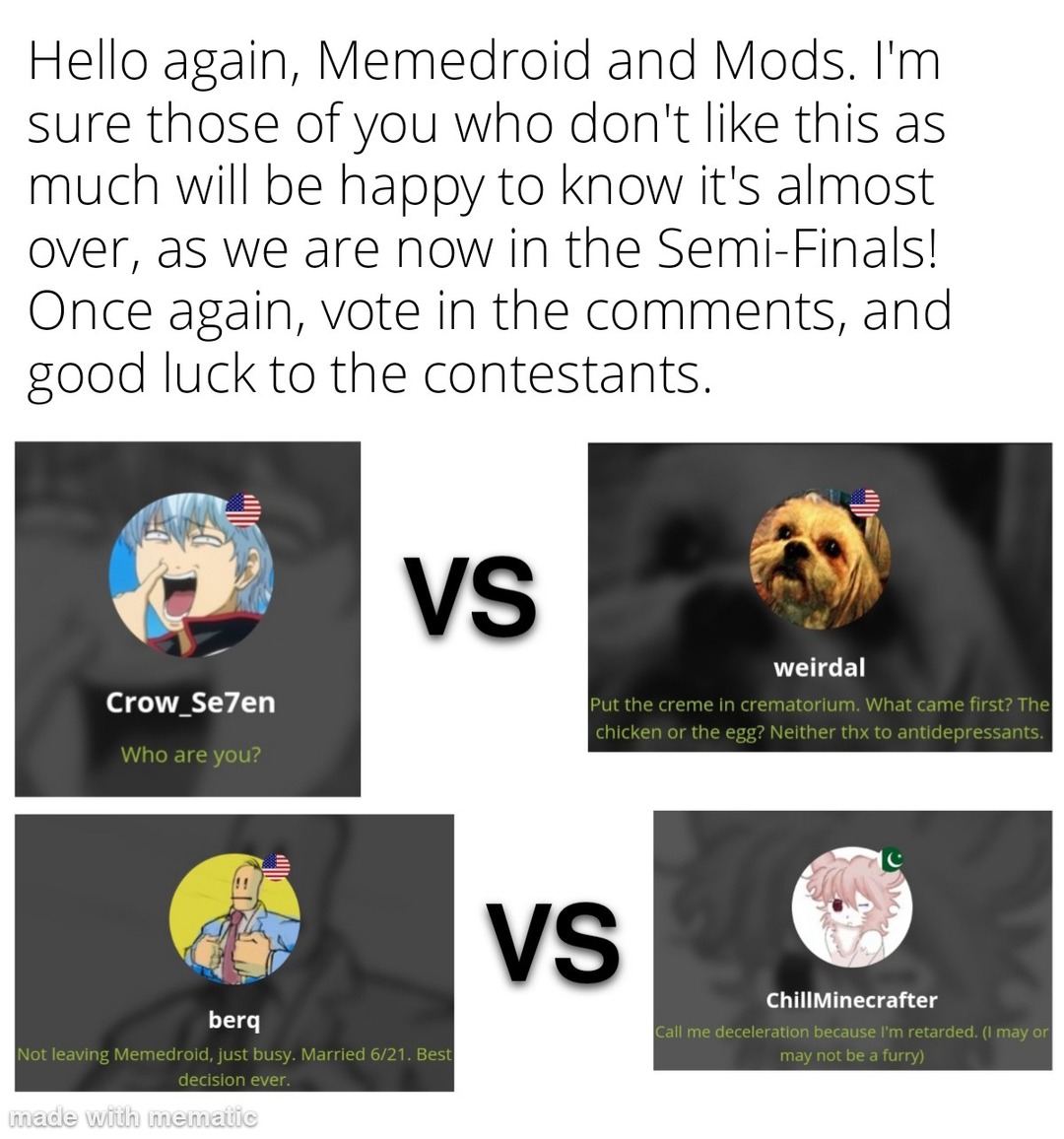 Semi-Finals - meme