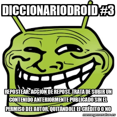 Diccionariodroid 3 - meme