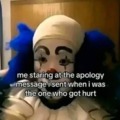 Clown apology