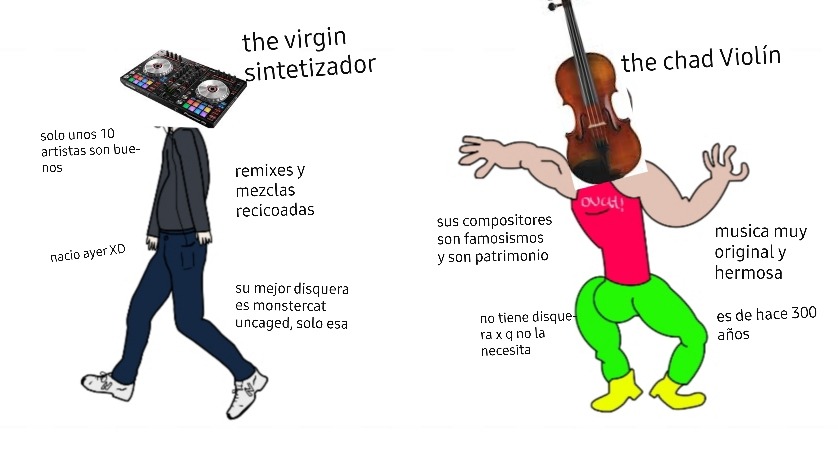 Violín - meme