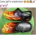flaming crocs are the best