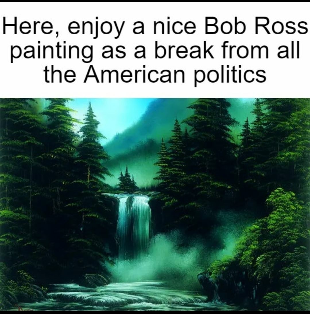 Love Bob Ross - meme
