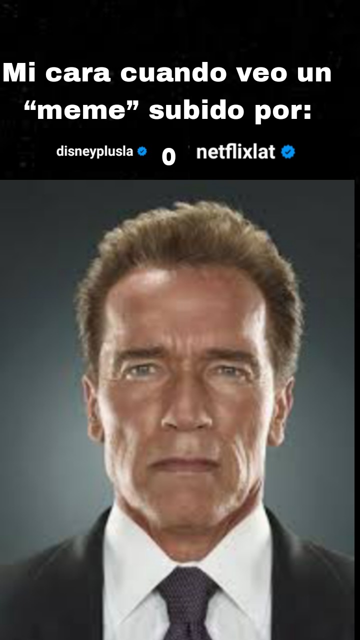 Schwarzenegger mi padre - meme