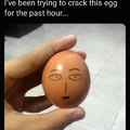 Serious egg