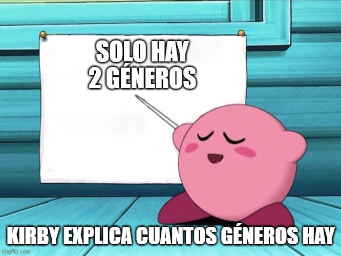 Kirby lo dice - meme