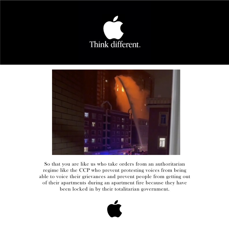 Think Differently Like Apple - meme