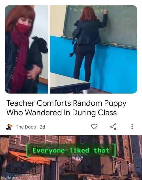 I want classroom pupper - meme