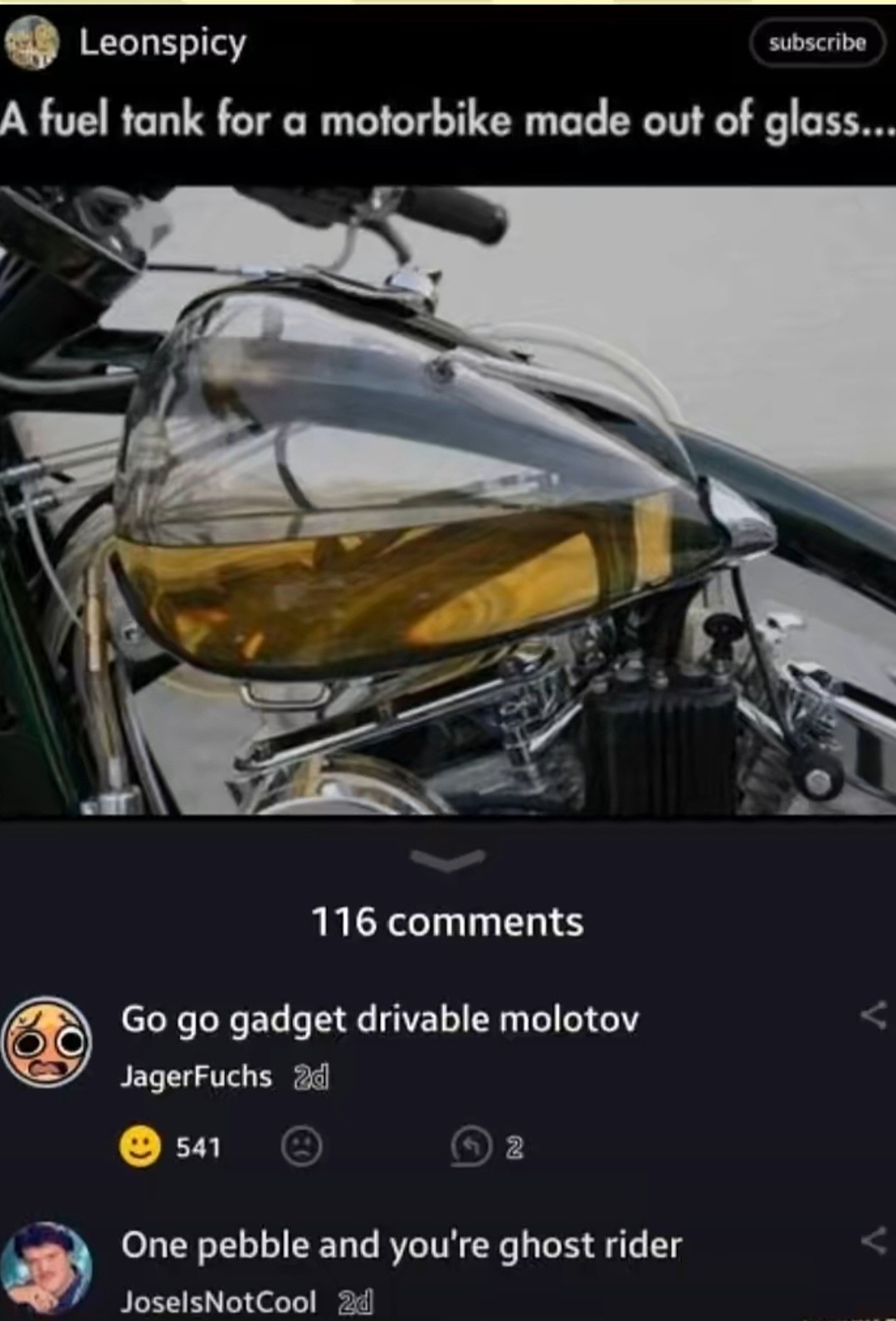 motorbike tank meme