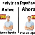 Vivir en España: