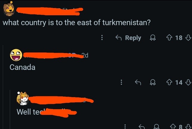 Geography test gone horribly wrong: Turkmenistan edition - meme