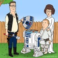This droid is efficient & power saving, since R2 hates propane, if he didn't save power I be grilling over a fat propane flame...