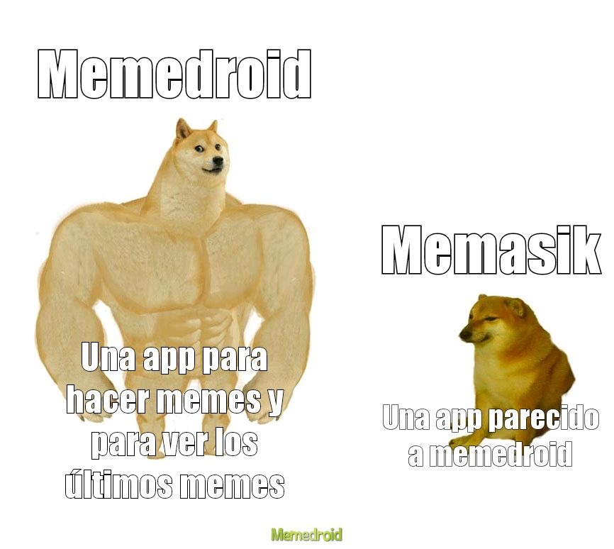 Memedroid vs memasik