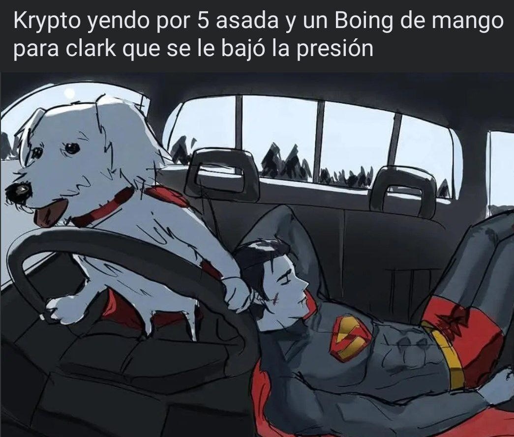 la escena que espero en Superman Legacy - meme