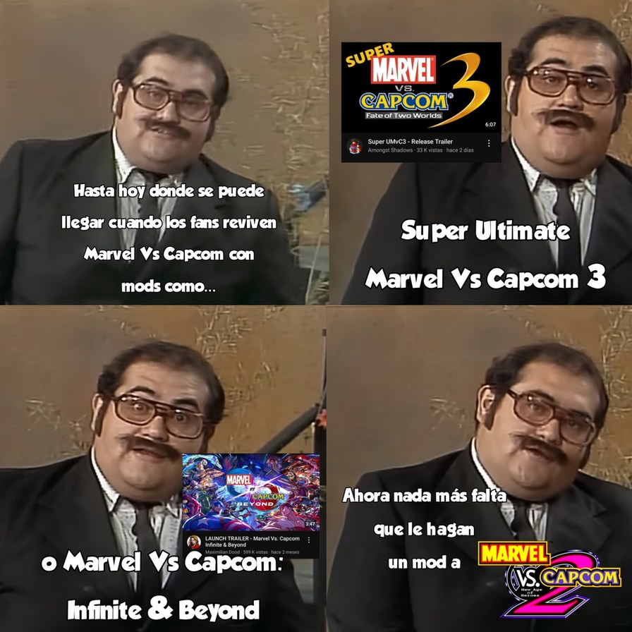 Ya están modeando Marvel Vs Capcom 3 - meme