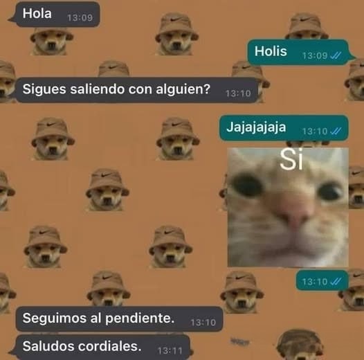saludos cordiales - meme