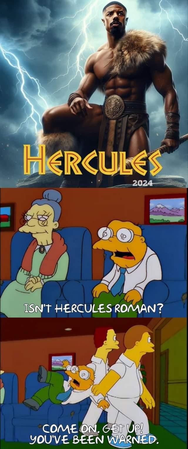is this for real? I like the actor, but he's not Hercules - meme