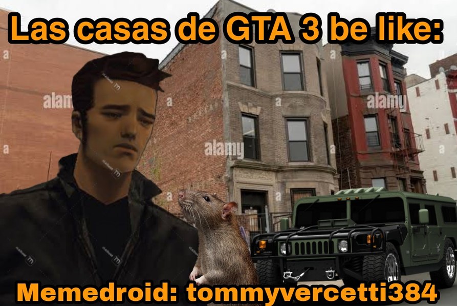 Claude Speed es un indigente también en GTA 2 - meme