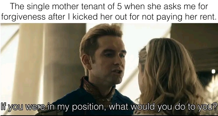 next time get knocked up by a rich fella - meme