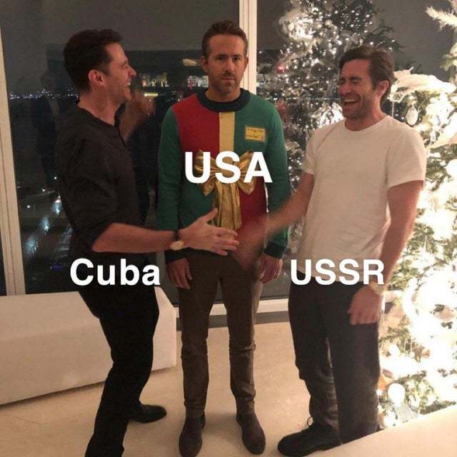 Cuban revolution in a nutshell - meme