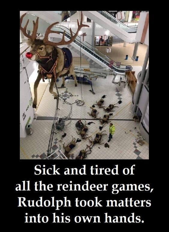 Rudolph's Revenge - meme
