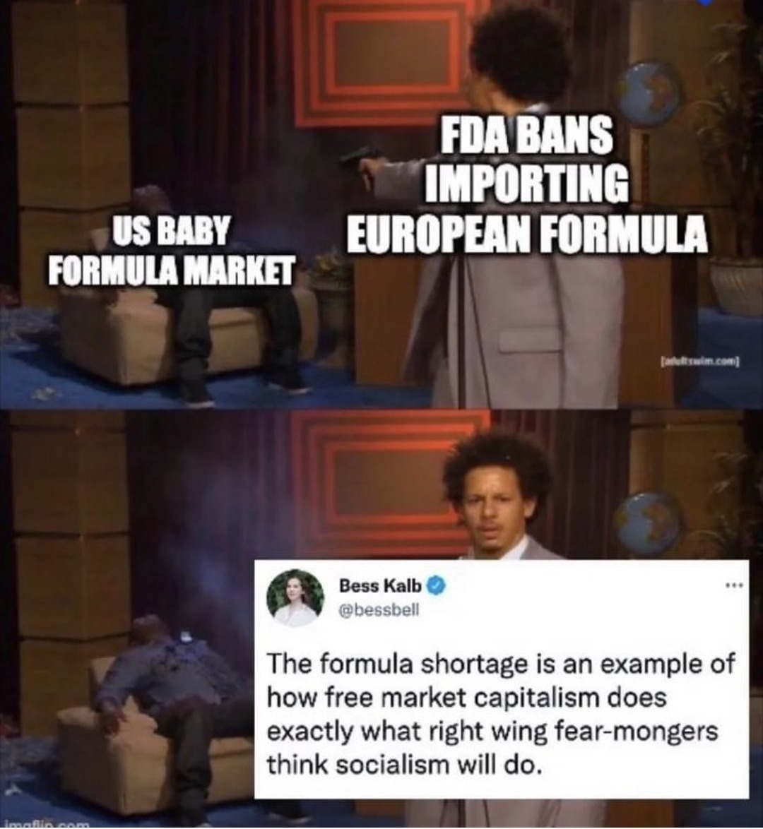 Free market something - meme