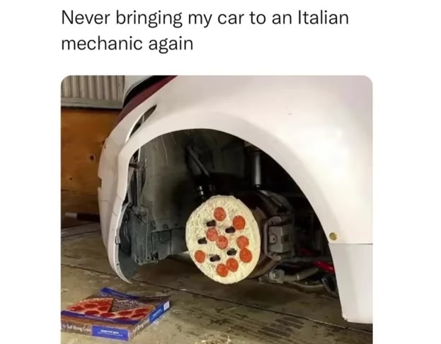Italian Mechanic - meme